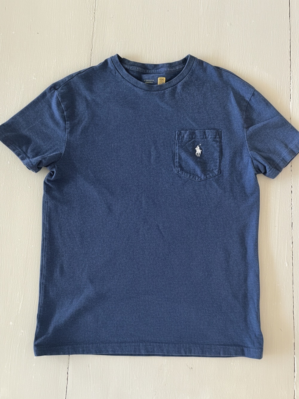 Polo Ralph Lauren Pocket Tee Blue Classic Fit Cotton T-Shirt Preppy Casual men S